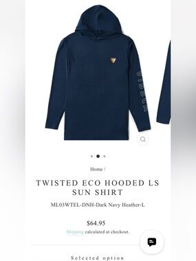 VISSLA Dark Navy Sun Shirt